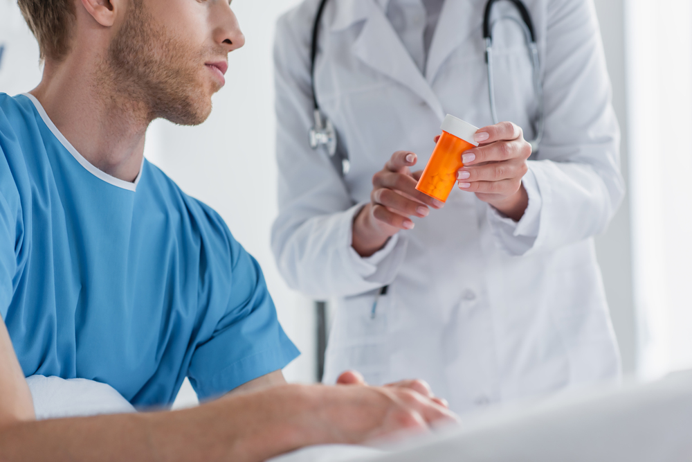 doctor discussing how long it takes for antidepressants to work