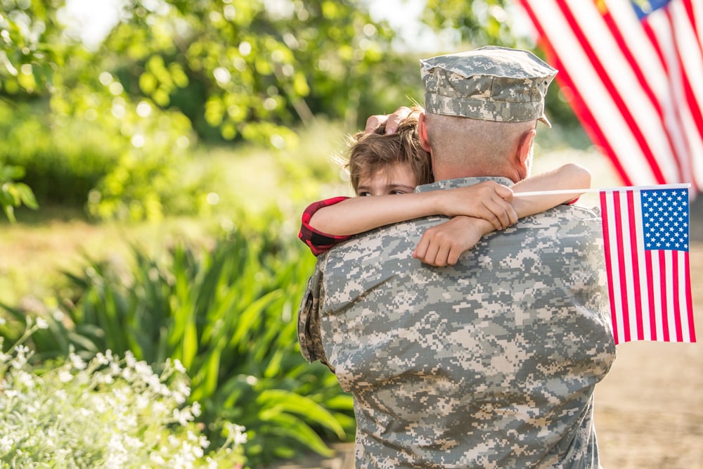 veteran with ptsd returning home seeking treatment support